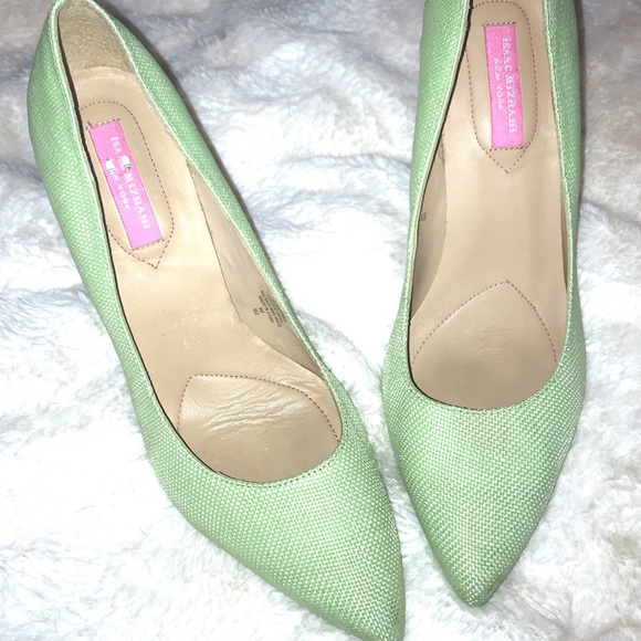 Isaac Mizrahi Shoes - Isaac Mizrahi Isleeza Green High Heel Size 9